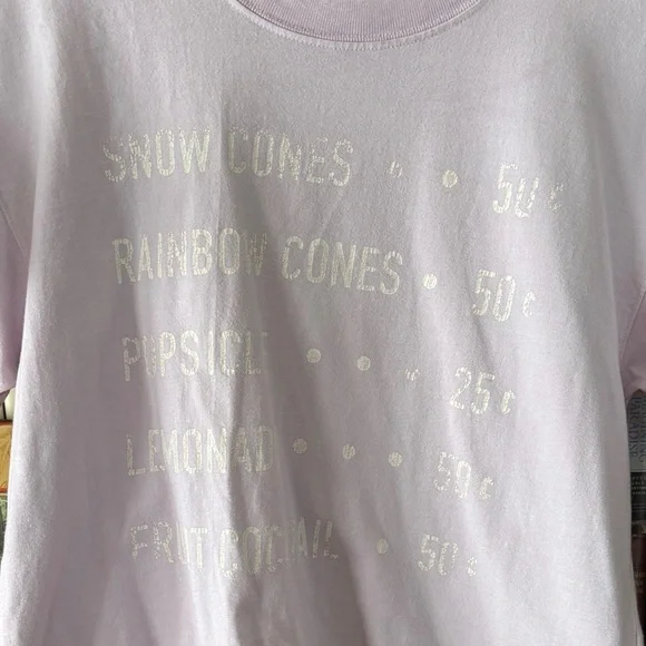 MOTHER Lavender Graphic Short Sleeve Tee - Picture 3 of 7